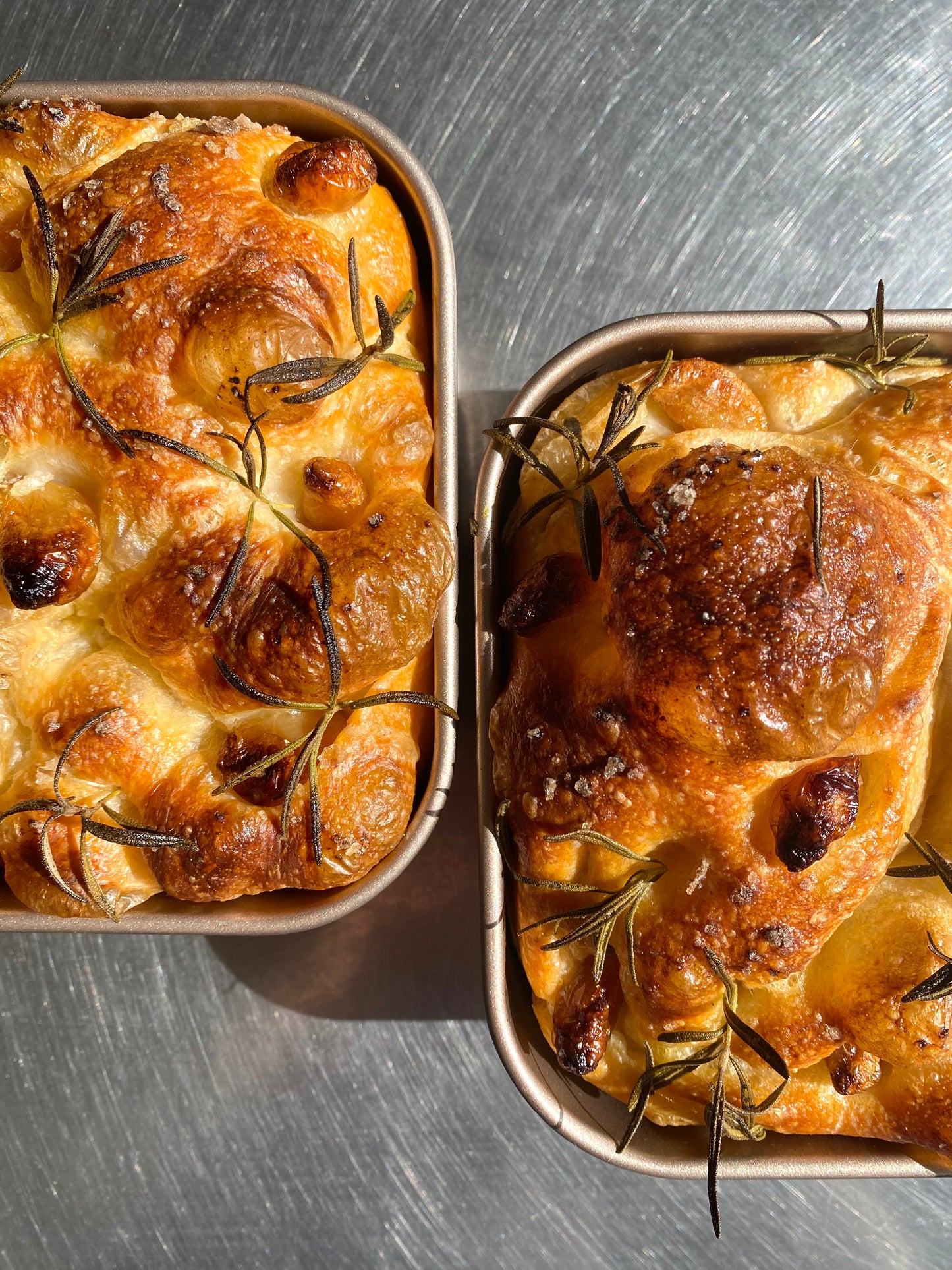 Confit Garlic Focaccia