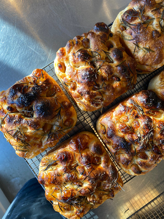 Confit Garlic Focaccia